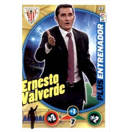 Ernesto Valverde Plus Entrenador 470 Adrenalyn XL La Liga 2014-15