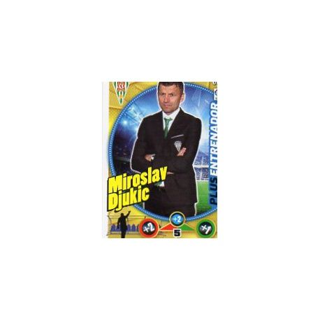 Miroslav Djukic Plus Entrenador 474 Adrenalyn XL La Liga 2014-15