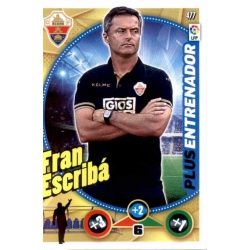Fran Escribá Plus Entrenador 477 Adrenalyn XL La Liga 2014-15