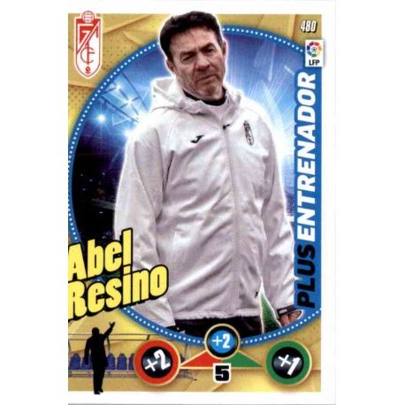 Abel Resino Plus Entrenador 480 Adrenalyn XL La Liga 2014-15