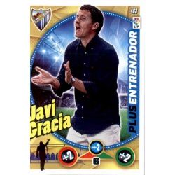 Javi Gracia Plus Entrenador 483 Adrenalyn XL La Liga 2014-15