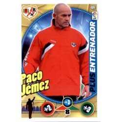 Paco Jémez Plus Entrenador 484 Adrenalyn XL La Liga 2014-15
