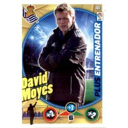 David Moyes Plus Entrenador 485 Adrenalyn XL La Liga 2014-15