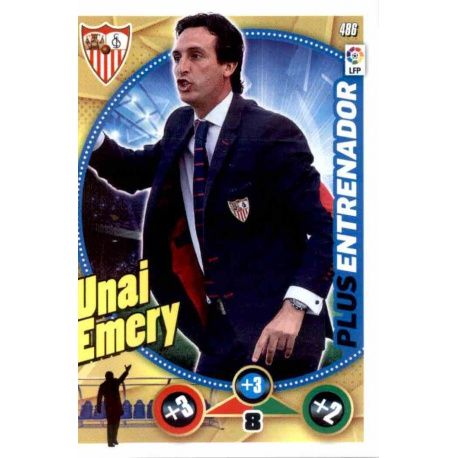Unai Emery Plus Entrenador 486 Adrenalyn XL La Liga 2014-15