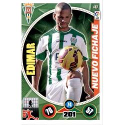 Edimar Nuevo Fichaje 493 Adrenalyn XL La Liga 2014-15