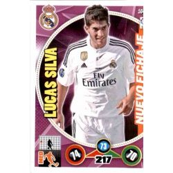 Lucas Silva Nuevo Fichaje 504 Adrenalyn XL La Liga 2014-15