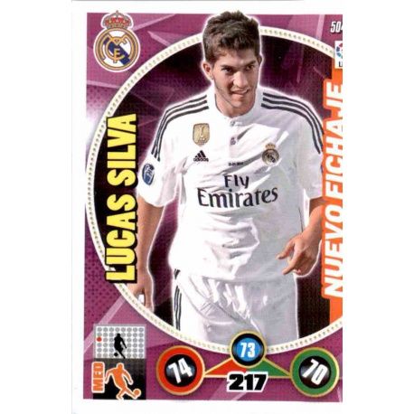 Lucas Silva Nuevo Fichaje 504 Adrenalyn XL La Liga 2014-15