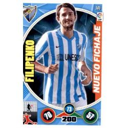 Filipenko Nuevo Fichaje 505 Adrenalyn XL La Liga 2014-15