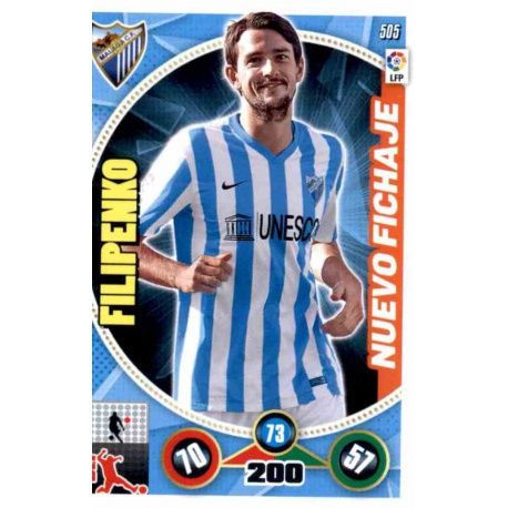 Filipenko Nuevo Fichaje 505 Adrenalyn XL La Liga 2014-15