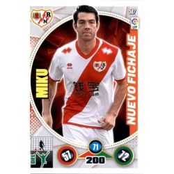Miku Nuevo Fichaje 507 Adrenalyn XL La Liga 2014-15