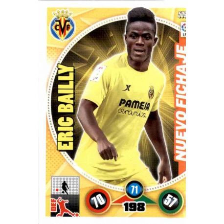 Eric Bailly Nuevo Fichaje 509 Adrenalyn XL La Liga 2014-15