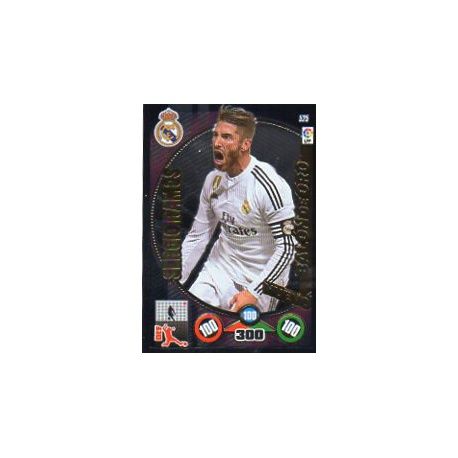 Sergio Ramos Nuevo Balón de Oro 525 Adrenalyn XL La Liga 2014-15