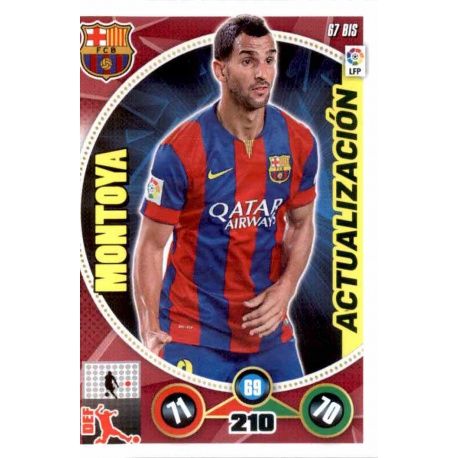 Montoya Actualización 067 Bis Adrenalyn XL La Liga 2014-15