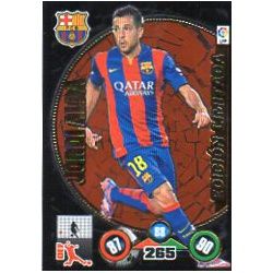 Jordi Alba Edición Limitada EL11 Adrenalyn XL La Liga 2014-15