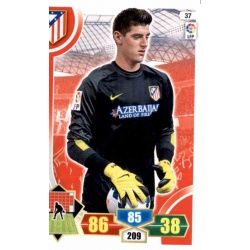 Courtois Atlético Madrid 37 Adrenalyn XL La Liga 2013-14