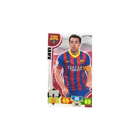 Xavi Barcelona 61 Adrenalyn XL La Liga 2013-14