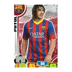 Puyol Barcelona 67 Adrenalyn XL La Liga 2013-14