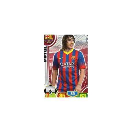 Puyol Barcelona 67 Adrenalyn XL La Liga 2013-14