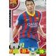 Adriano Barcelona 68 Adrenalyn XL La Liga 2013-14