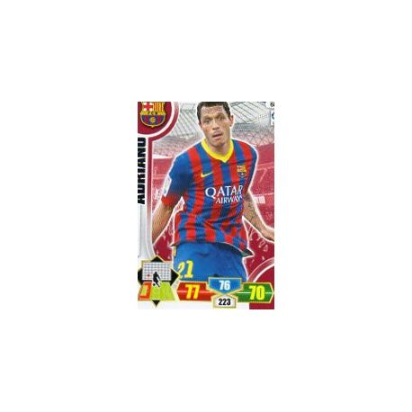 Adriano Barcelona 68 Adrenalyn XL La Liga 2013-14