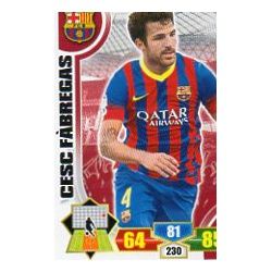 Cesc Fábregas Barcelona 70 Adrenalyn XL La Liga 2013-14