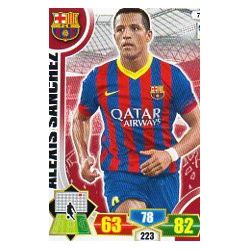 Alexis Sánchez Barcelona 71 Adrenalyn XL La Liga 2013-14