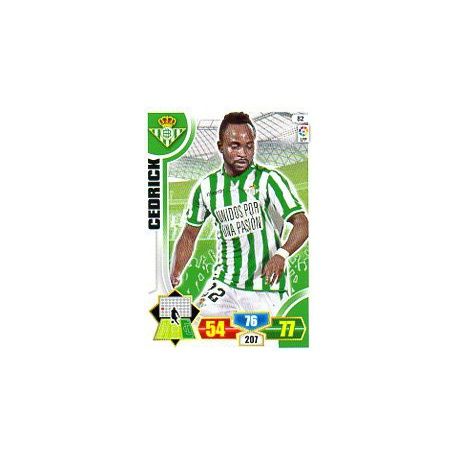 Cedrick Betis 82 Adrenalyn XL La Liga 2013-14