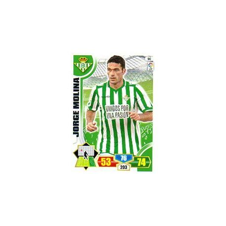 Jorge Molina Betis 90 Adrenalyn XL La Liga 2013-14