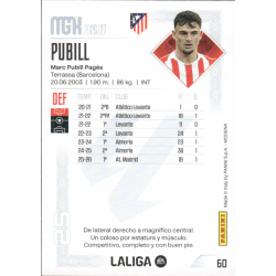 Busca y compra Pubill Atlético Madrid Cartas Megacracks 2026-27