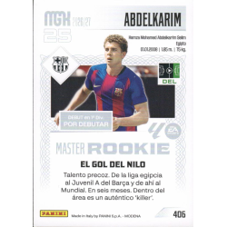 Hazte con Abdelkarim Master Rookie Barcelona Panini MGK 2026-27
