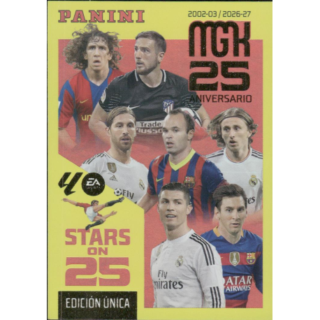 Compra online Invencible Stars on 25 Barcelona Panini Megacracks 26-27