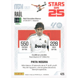 Encuentra Raúl Stars on 25 Real Madrid Panini Megacracks LaLiga 2026-27