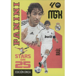 Encuentra Raúl Stars on 25 Real Madrid Panini Megacracks LaLiga 2026-27