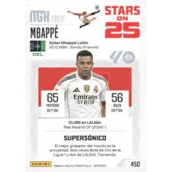 Busca y compra Mbappé Stars on 25 Real Madrid Megacracks 2026-27 cromo