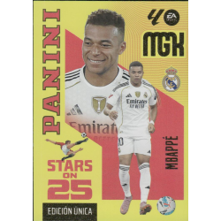 Busca y compra Mbappé Stars on 25 Real Madrid Megacracks 2026-27 cromo