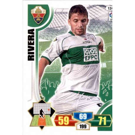 Rivera Elche 124 Adrenalyn XL La Liga 2013-14