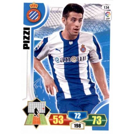 Pizzi Espanyol 134 Adrenalyn XL La Liga 2013-14