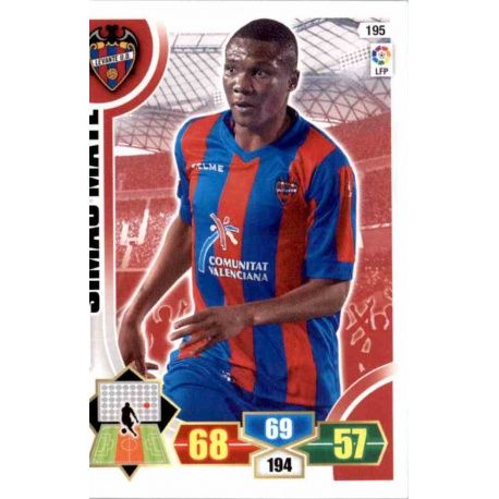 Simão Mate Levante 195 Adrenalyn XL La Liga 2013-14