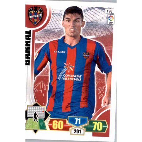 Barral Levante 198 Adrenalyn XL La Liga 2013-14