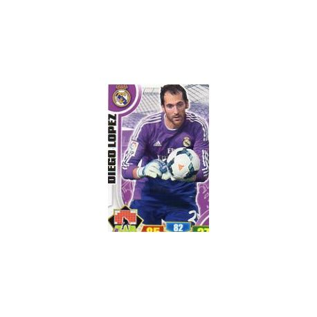Diego López Real Madrid 210 Adrenalyn XL La Liga 2013-14