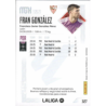 Get Fran González Sevilla Panini Megacracks 2026-27