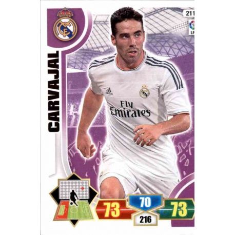 Carvajal Real Madrid 211 Adrenalyn XL La Liga 2013-14