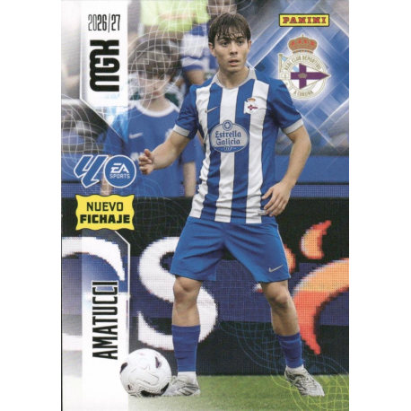 Buy Cards Amatucci Nuevo Fichaje Deportivo Panini Megacracks LaLiga 2026-27