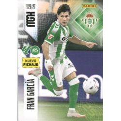Añade a tu colección Fran García Nuevo Fichaje Real Betis Cards Megacracks 2026-27