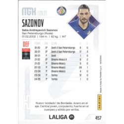 Complete your collection Sazonov Nuevo Fichaje Getafe Megacracks League 2026-27