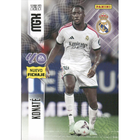 Buy Cards Konaté Nuevo Fichaje Real Madrid Megacracks 26-27