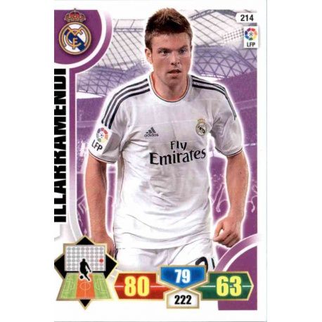 Illarramendi Real Madrid 214 Adrenalyn XL La Liga 2013-14
