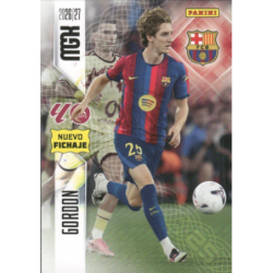 Buy Cards online Gordon Nuevo Fichaje Barcelona Panini Megacracks 2026-27