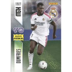 Collect Dumfries Nuevo Fichaje Real Madrid Panini Megacracks 26-27