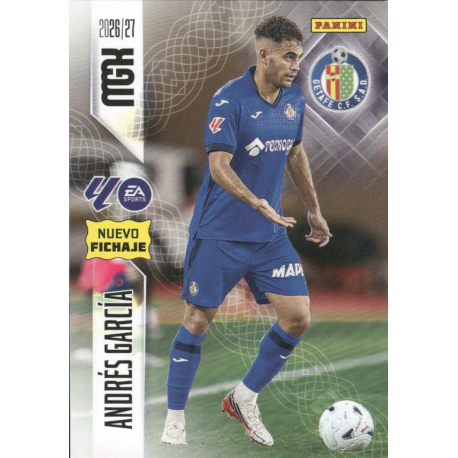 Get yours Andrés García Nuevo Fichaje Getafe Megacracks 2026-27